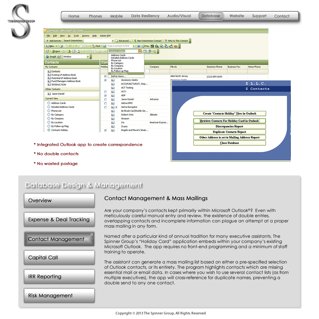 Database Contact Management